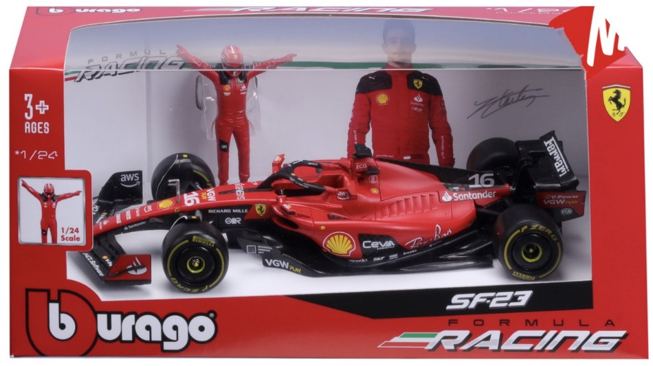 Ferrari - SF-23 n.16 (2023) 1:24 - C. Leclerc - With Driver