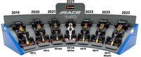 RedBull - 1:43 - RB15, RB16, RB16B, RB16B White, RB18, RB19, RB19 Miami - Max Verstappen - Bburago