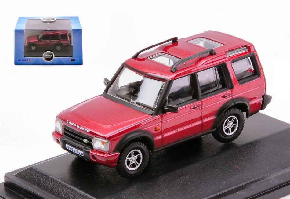 LAND ROVER DISCOVERY 2 METALLIC RED 1:76 - Oxford - OXF76LRD2003