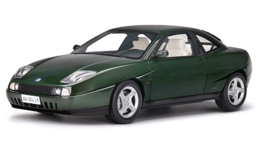 FIAT COUPE 2.0 TURBO 20v 1996 MET.GREEN/WHITE 1:18 - Laudo Racing - LM189E