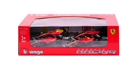 FERRARI SET: SF23 N.16/SF23 N.55 MONZA/F1-75 N.16 MONZA/F1-75 N.55 1:43 - Burago - BU36848