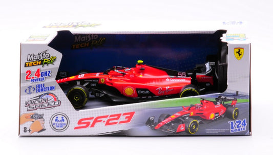 FERRARI SF-23 F1 N.55 C.SAINZ 2.4 GHZ RADIOCOMANDO 1:24 - Maisto - MI82357S