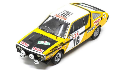 RENAULT 17 N.16 6th RALLYE DU MAROC 1976 J.PRIVE'-"TIBER" 1:43 - Spark Model - S6191
