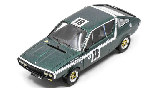 RENAULT 17 N.18 RONDE COVENOLE 1972 JEAN-PIERRE NICOLAS 1:43 - Spark Model - SF256