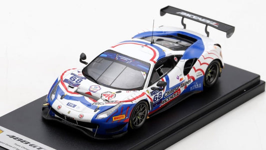 FERRARI 488 GT3 EVO N.68 FIA CUP PAUL RICARD 2022 EVAN CHEN 1:43 - Looksmart - LSRC155