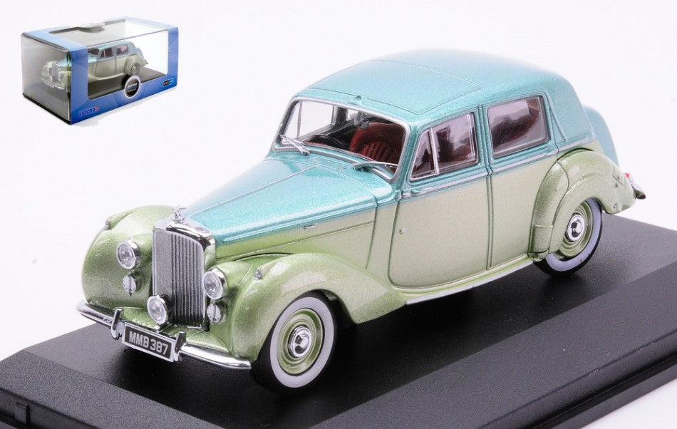 BENTLEY MK VI 1947 GREEN MET./ICE GREEN MET.1:43 - Oxford - OXFBN6002
