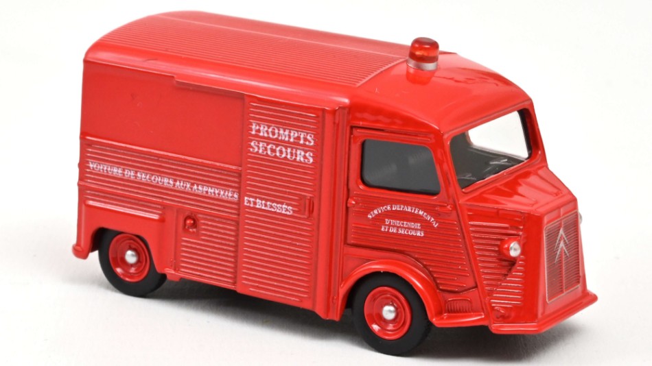 CITROEN HY 1969 FIRETRUCK 1:58 - Norev - NV310813