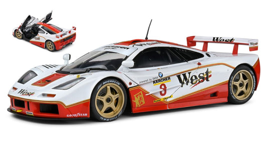 McLAREN F1 GTR N.8 BPR GT ENDURANCE 1995 J.NIELSEN-T.BSCHER  1:18 - Solido - SL1804107