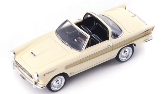 FIAT 1200 VIGNALE WONDERFUL 1958 IVORY 1:43 - Autocult - ATC05049