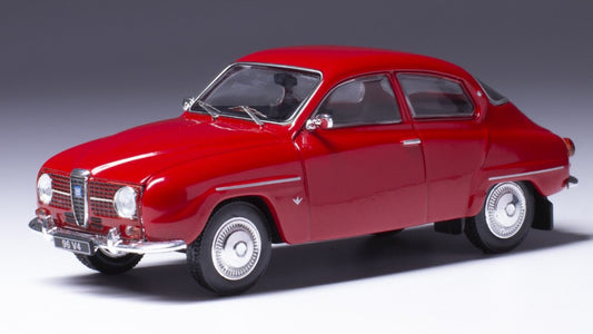 SAAB 96 V4 1965 RED 1:43 - Ixo Model - CLC547