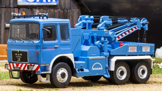 MAN F 8 26.281 BLUEGREY 1:43 - Ixo Model - TRU043B