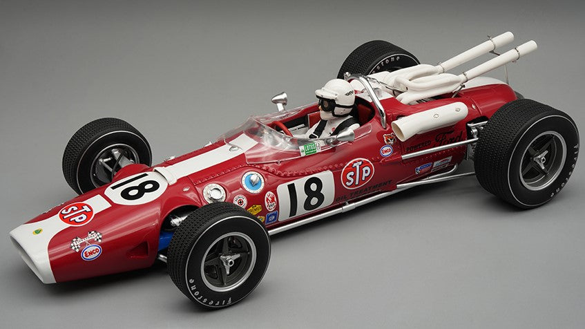 LOTUS 38 1966 500 INDY N.18 AL UNSER 1:18 - Tecnomodel - TMD18319D