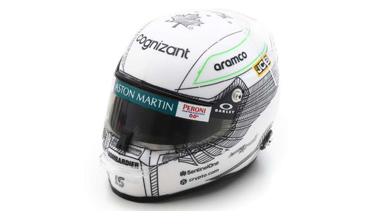 CASCO ASTON MARTIN LANCE STROLL JAPANESE GP 2023 1:5 - Spark Model - 5HF128