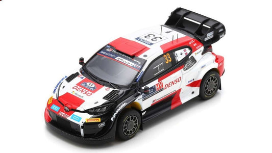 TOYOTA YARIS N.33 WINNER RALLY FINLAND 2023 E.EVANS-S.MARTIN 1:43 - Spark Model - S6736