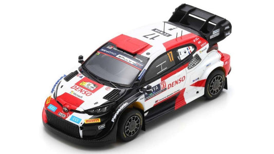 TOYOTA YARIS N.17 WINNER RALLY SAFARI 2023 S.OGIER-V.LANDAIS 1:43 - Spark Model - S6738