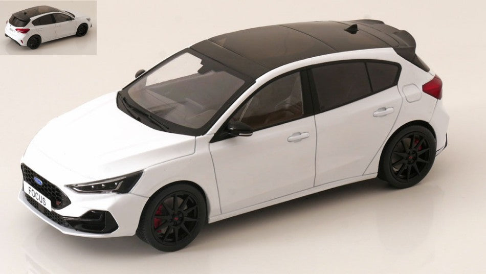 FORD FOCUS ST WHITE 1:18 - ModelCarGroup - MCG18453