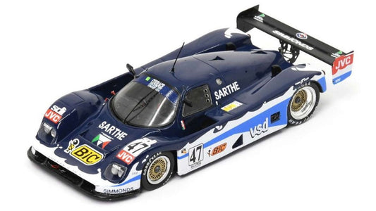 COUGAR C 26 S N.47 24 H LE MANS 1991 BOURDONNAIS-TROLLE-BRAND 1:43 - Spark Model - S3537
