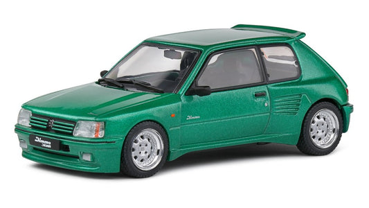 PEUGEOT 205 GTi DIMMA BODY KIT 1992 GREEN 1:43 - Solido - SL4310807
