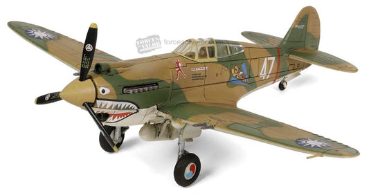 CURTISS P-40B HAWK 81A-2 3rd PURSUIT SQUADRON AMERIC. 1:72 - Forces of Valor - FOR812060C