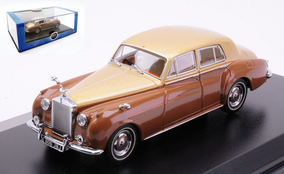 ROLLS ROYCE SILVER CLOUD 1 METALLIC BEIGE/BROWN 1:43 - Oxford - OXF43RSC001