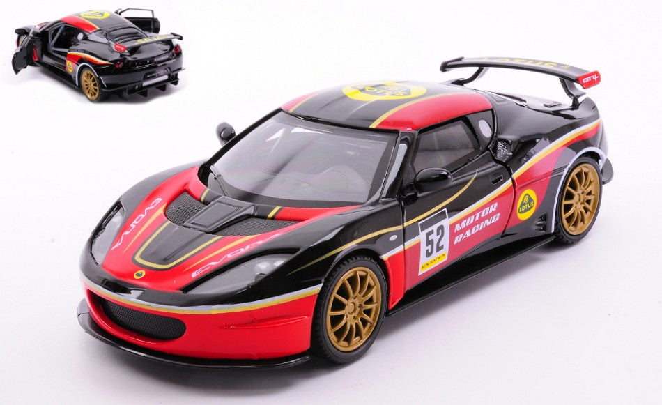 LOTUS EVORA S BLUE/RED 1:24 - MotorMax - MTM73795
