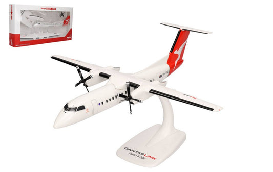 DHC 8-300 QANTAS LINK 1:100 - Herpa - HP614221