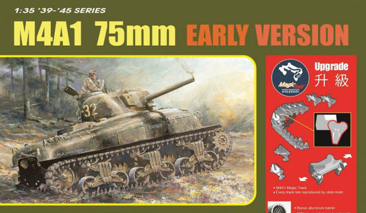 M4A1 SHERMAN EARLY VERSION KIT 1:35 - Dragon - D6701