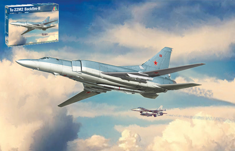 TU-22M2 BACKFIRE-B KIT 1:72 - Italeri - IT1440