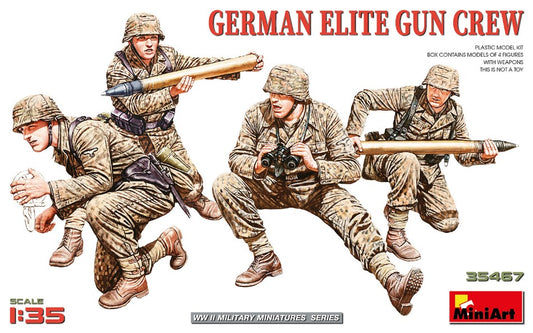 GERMAN ELITE GUN CREW KIT 1:35 - Miniart - MIN35467