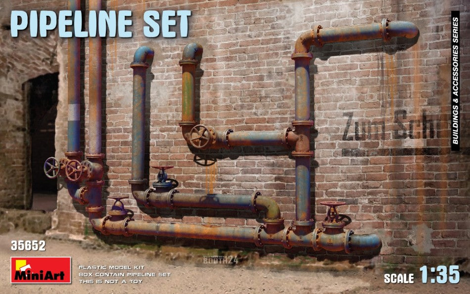 PIPELINE SET KIT 1:35 - Miniart - MIN35652