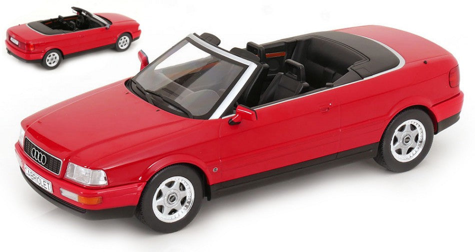 AUDI 80 CABRIO 1991 RED 1:18 - ModelCarGroup - MCG18371