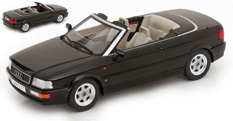AUDI 80 CABRIO 1991 BLACK 1:18 - ModelCarGroup - MCG18372