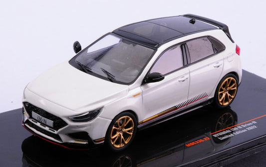 HYUNDAI i30 N DRIVE-N LIMITED EDITION 2022 MET.WHITE 1:43 - Ixo Model - MOC336