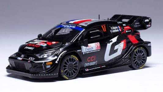 TOYOTA YARIS WRC N.17 RALLY CROATIA 2024 OGIER/LANDAIS 1:43 - Ixo Model - RAM932