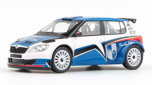 SKODA FABIA II FL S2000 2010 BFO SKODA RALLY TEAM LOIX DESIGN 2011 1:43 - Abrex - AB604TL