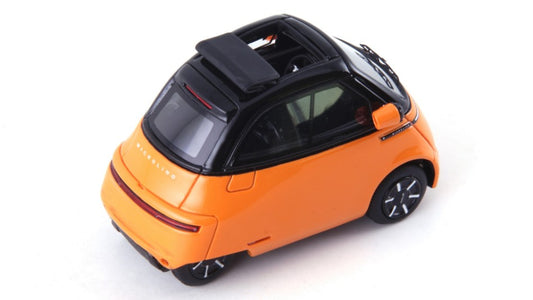 MICROLINO "URBAN" (OPEN ROOF) 2024 ORANGE/BLACK 1:43 - Avenue43 - AVN60120