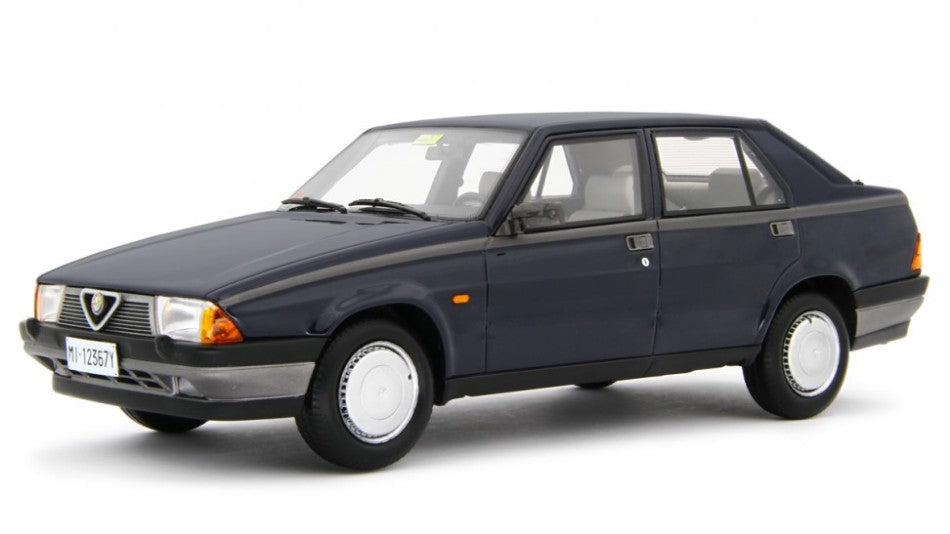 ALFA ROMEO 75 1.6-1.8 1985 DARK BLUE 1:18 - Laudo Racing - LM187F