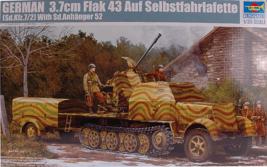 CARRO GERMAN 3,7 FLAK 1:35 - Trumpeter - TP1527