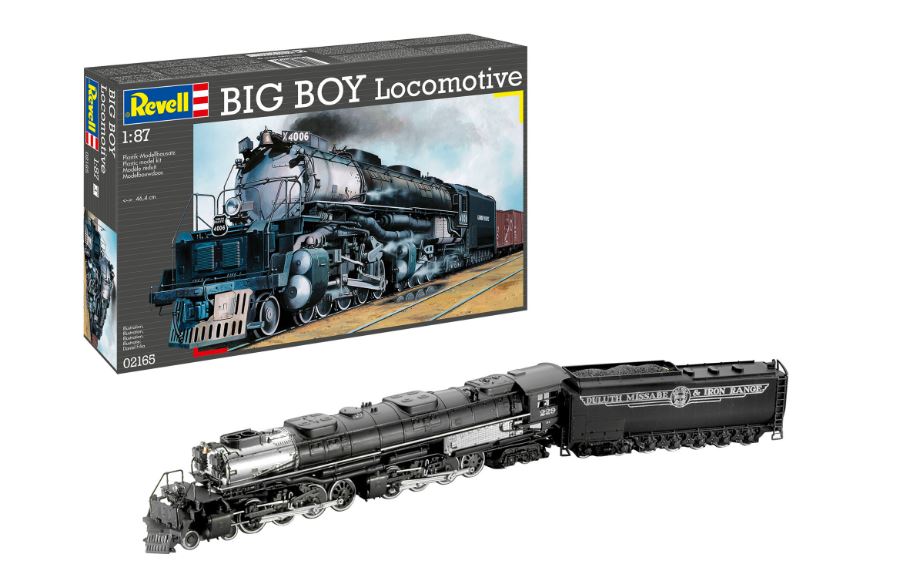 BIG BOY LOCOMOTIVE KIT 1:87 - Revell - RV02165