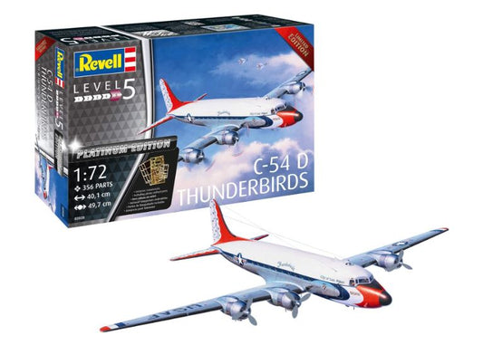 C-54D BLUE ANGELS THUNDERBIRDS PLATINUM EDITION KIT 1:72 - Revell - RV03920
