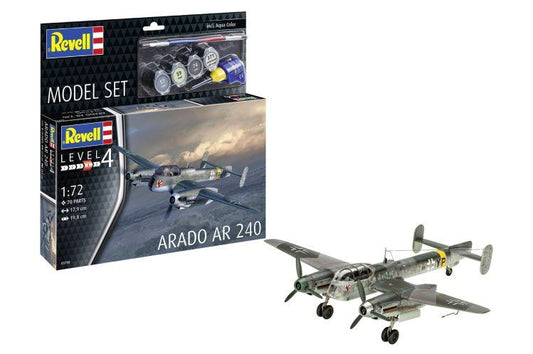 MODEL SET ARADO AR 240 KIT 1:72 - Revell - RV63798