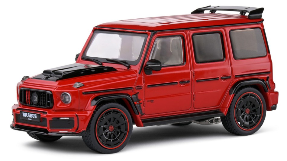MERCEDES G-CLASS G63 700 BRABUS WIDESTAR 2022 RED 1:43 - Solido - SL4312407