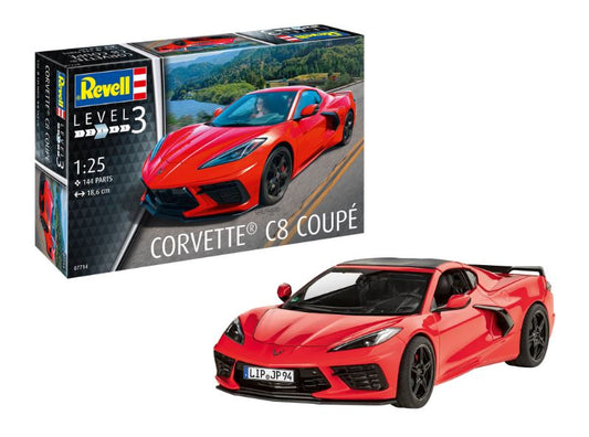 CORVETTE C8 COUPE' KIT 1:25 - Revell - RV07714