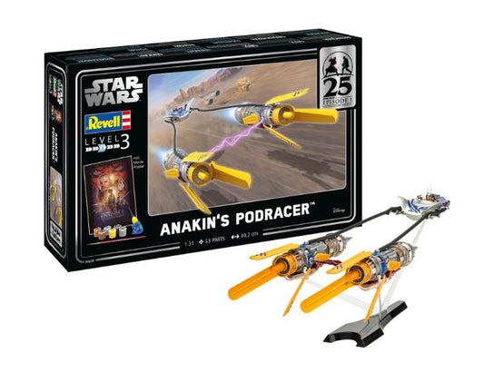 GIFT SET EPISODE 1 25th ANAKIN'S PODRACER KIT 1:31 - Revell - RV05639