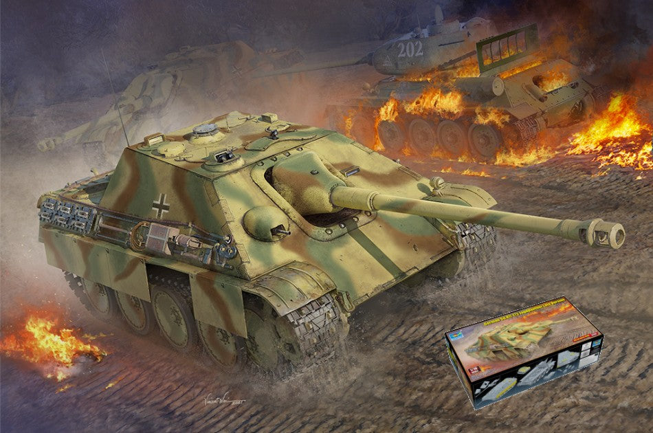 CARRO GERMAN JAGDPANTHER KIT 1:16 - Trumpeter - TP00935