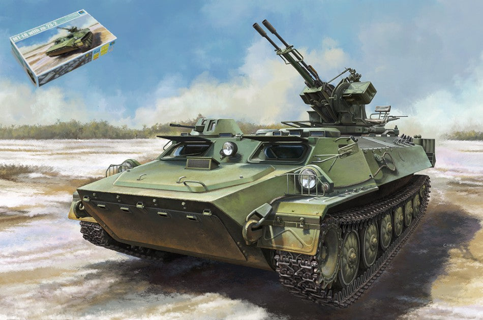 CARRO MT-LB W/ZU-23-2 KIT 1:35 - Trumpeter - TP09618
