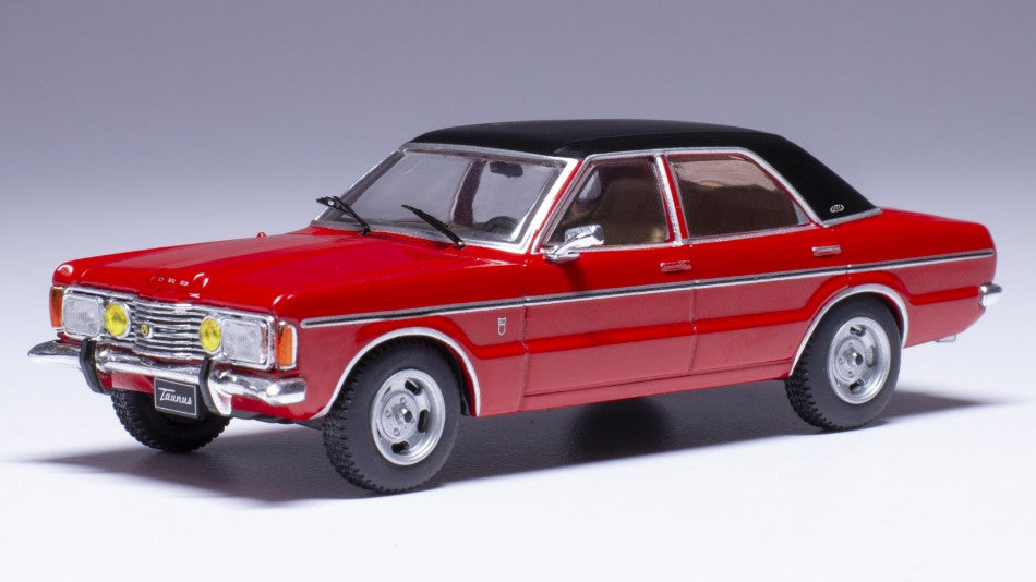 FORD TAUNUS GXL 1973 RED 1:43 - Ixo Model - CLC593
