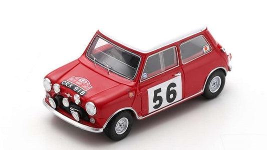 BMC COOPER S N.56 MONTE CARLO 1965 P.HOPKIRK-H.LIDDON 1:43 - Spark Model - S1195