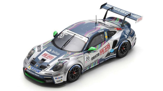 PORSCHE 911 GT3 CUP N.20 CARRERA SCANDINAVIA CHAMPION 2023 NILSSON 1:43 - Spark Model - S5668
