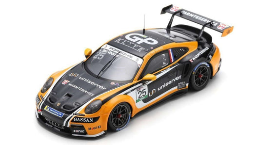 PORSCHE 911 GT3 CUP N.25 CARRERA DEUTSCHLAND CHAMPION 2023 L.VOORDE 1:43 - Spark Model - SG717
